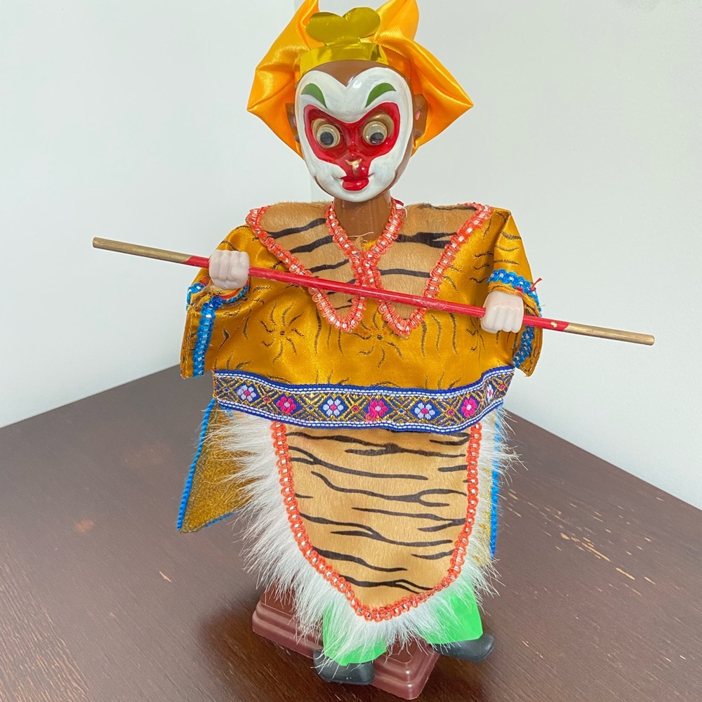 NWOT Handmade Monkey King (Journey to the West) Hand Puppet –Chinese Opera Style